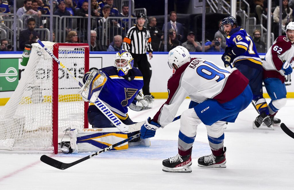 Avs, Blues trade injuries and goals in exciting Game 3 Avalanche victory