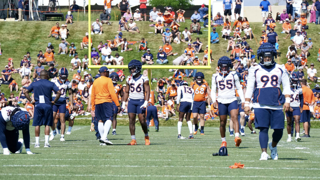 What we learned at Broncos camp today: Two young defensive players continue to turn heads in week two of training camp
