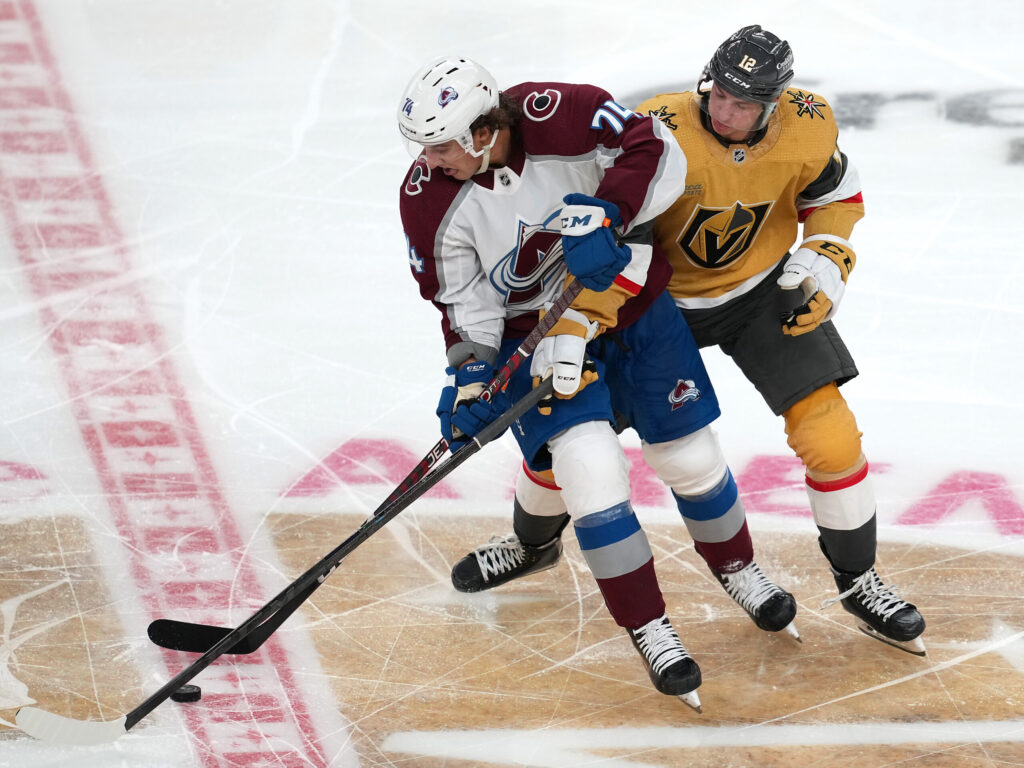 Avs drop second leg of back to back in 7-1 loss to Vegas
