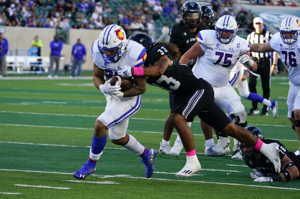 Avery Morrow has pounded his way into the hearts of Ram Nation — the junior running back continues to impress with his physical style