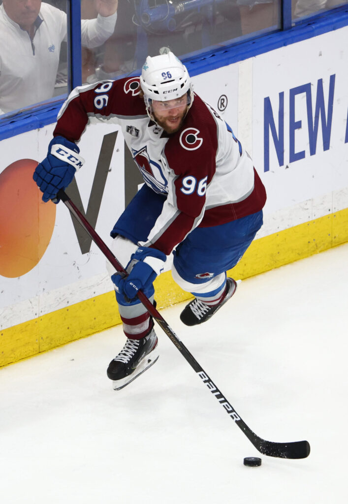 Mikko Rantanen hat trick delivers 6-3 win over CBJ for all of Finland to see