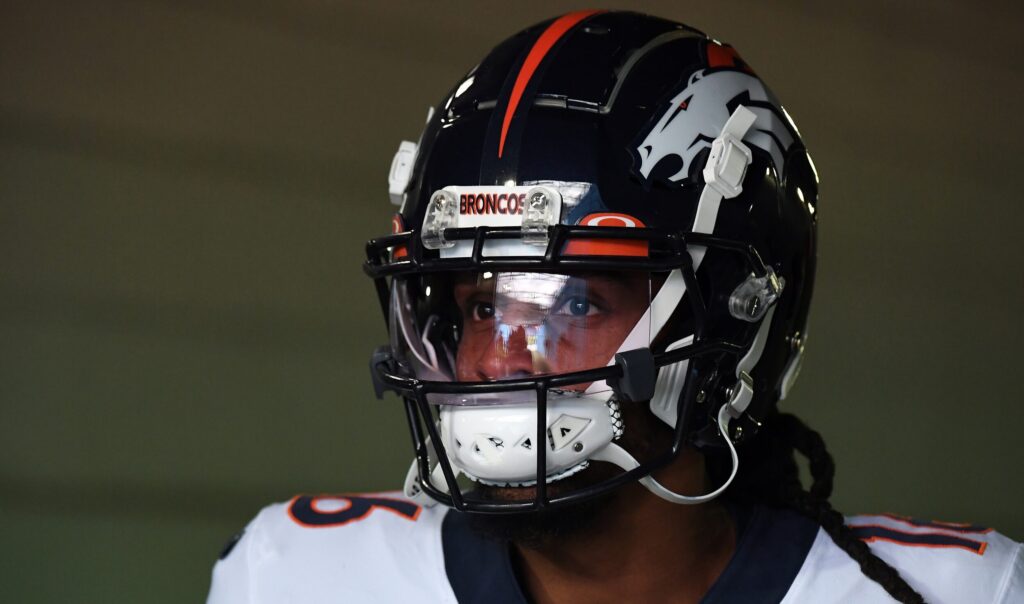 Tyrie Cleveland rejoins the Broncos as a practice squad member