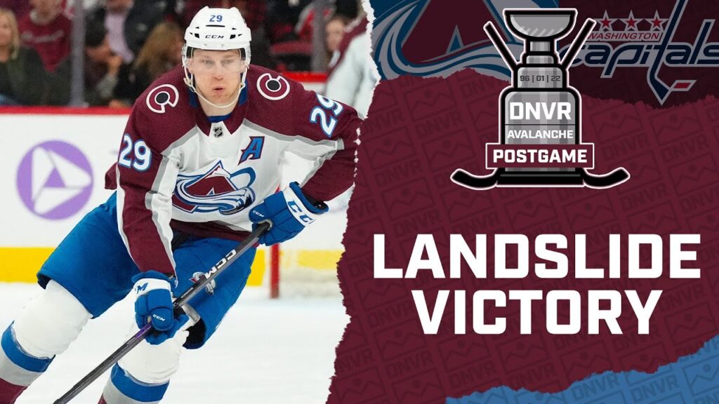 DNVR Avalanche Postgame: Colorado Avalanche shut out Washington Capitals in second consecutive win