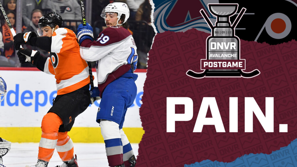 DNVR Avalanche Podcast: Nathan MacKinnon injured as the Colorado Avalanche run out of options in loss to Flyers