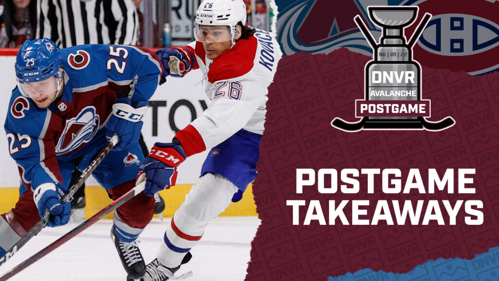 DNVR Avalanche Podcast: Colorado Avalanche embrace theatrical finish with overtime win over Montreal Canadiens
