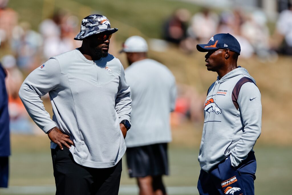 Why did Ejiro Evero reject the Broncos’ interim head coach job?