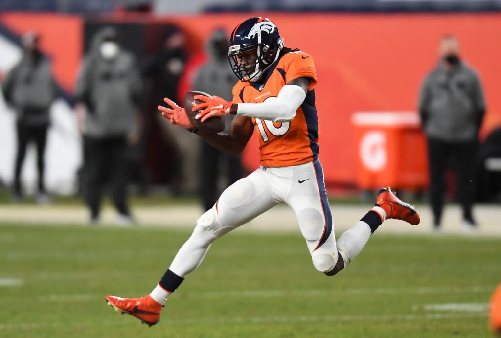Jerry Jeudy responded to Vic Fangio’s challenge in the best possible way on Sunday