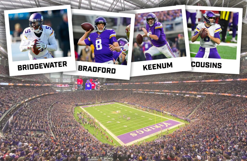 What can we learn from the Vikings’ QB decisions during George Paton’s years with them?