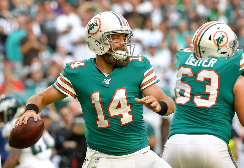 Examining the QB options: Ryan Fitzpatrick might be the mentor Drew Lock needs