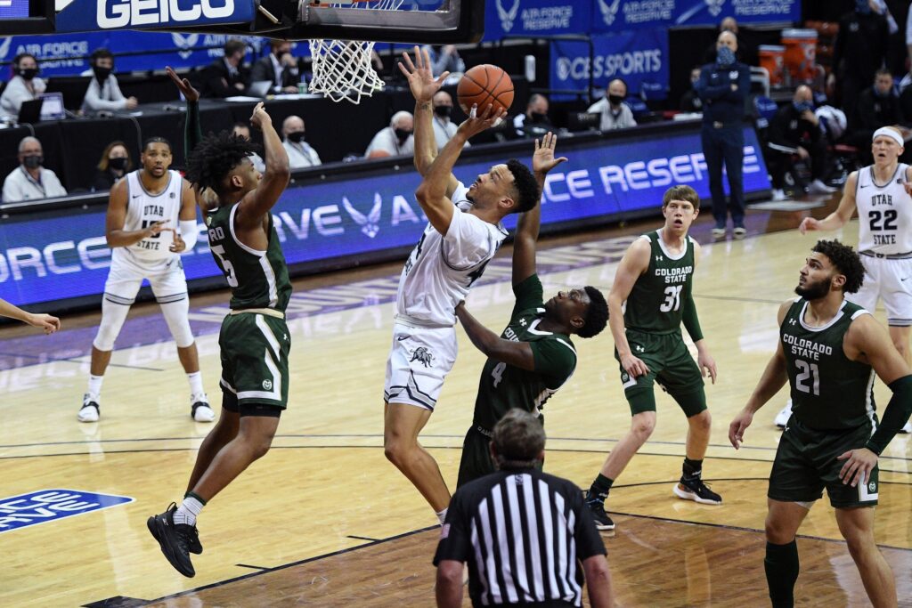 Rams struggle to score in a tough loss to Utah State