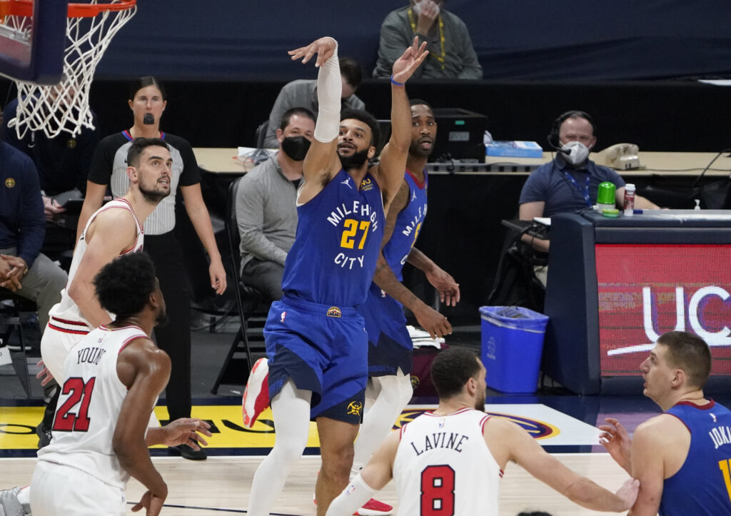 Grades: Jamal Murray and Nikola Jokić steal one from Bulls