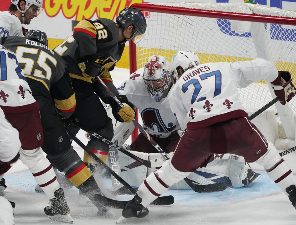 Avs Game 32 Grades: Another message sent