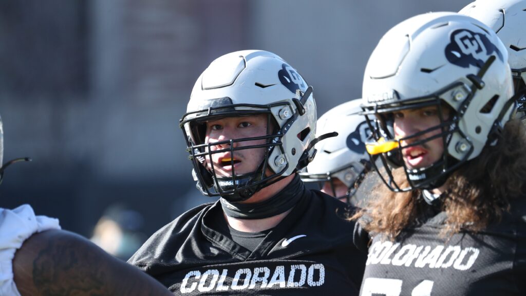 Colby Pursell says some young linemen are “coming along”