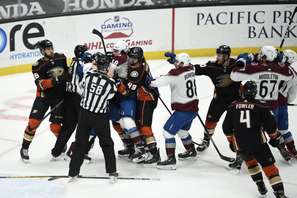 Avs’ emphatic victory slams the door shut on season series with Ducks