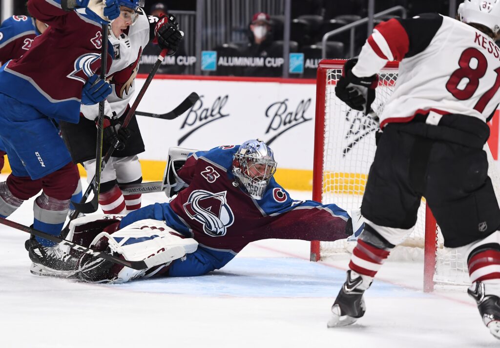 Philipp Grubauer backstops a tired Avalanche team to another victory