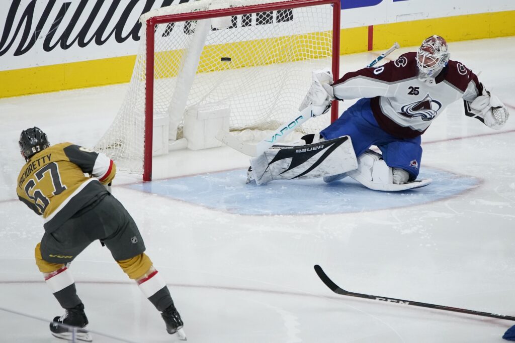 Avalanche losing streak reaches season-high three after falling to Vegas