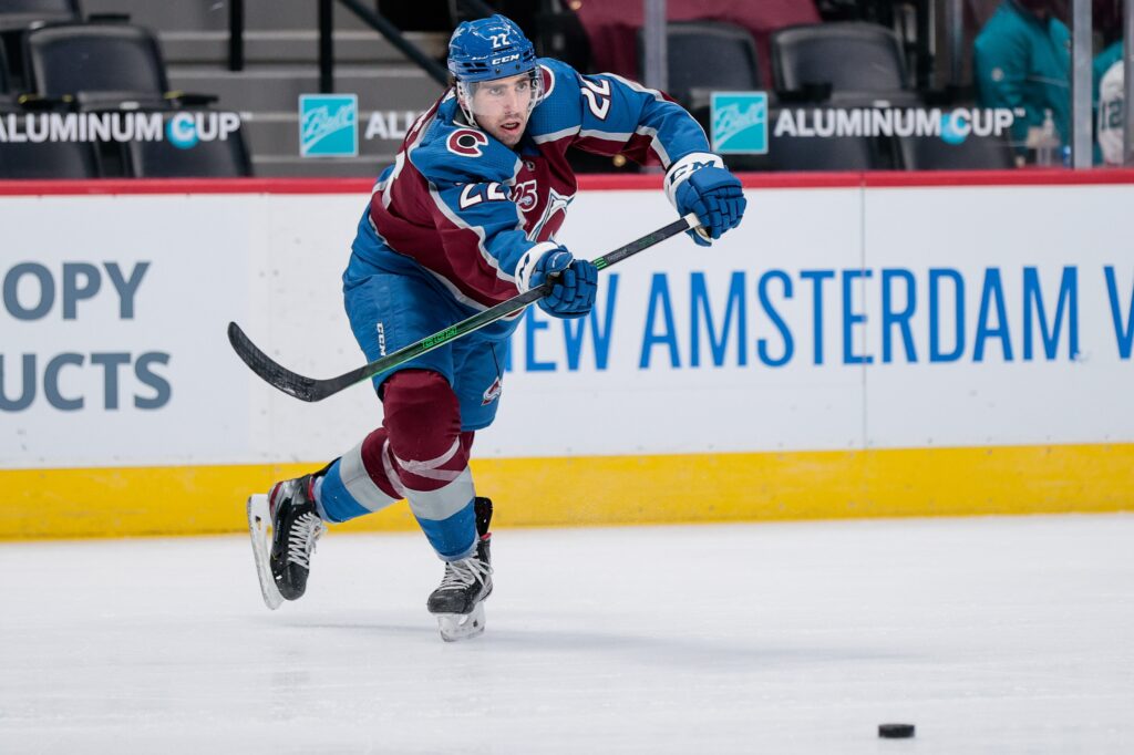 Conor Timmins is finding his footing just as the Avs prepare for a playoff run