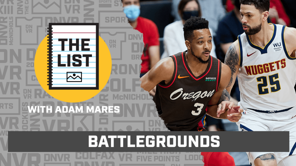 Blazers-Nuggets battlegrounds