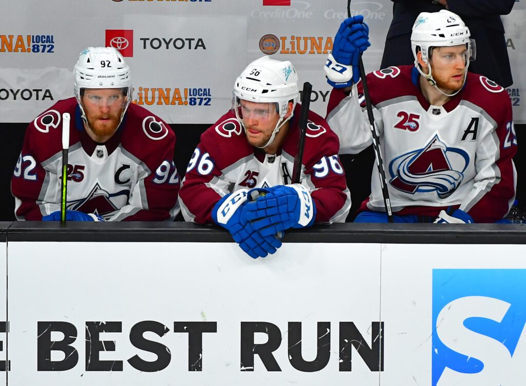 Colorado’s stars watch Vegas offense go off in Game 4 thrashing
