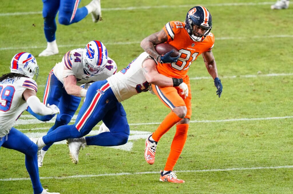 Despite QB uncertainty, could Broncos have NFL’s best wide receiver group? Tim Patrick thinks so