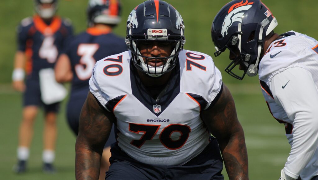 Denver Broncos Training Camp Takeaways: Even without pads, the right-tackle competition is taking shape
