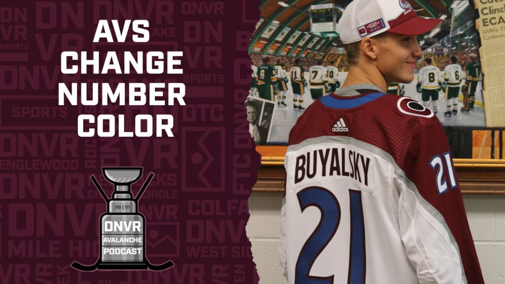 DNVR Avalanche Podcast: Colorado Avalanche change jersey number color