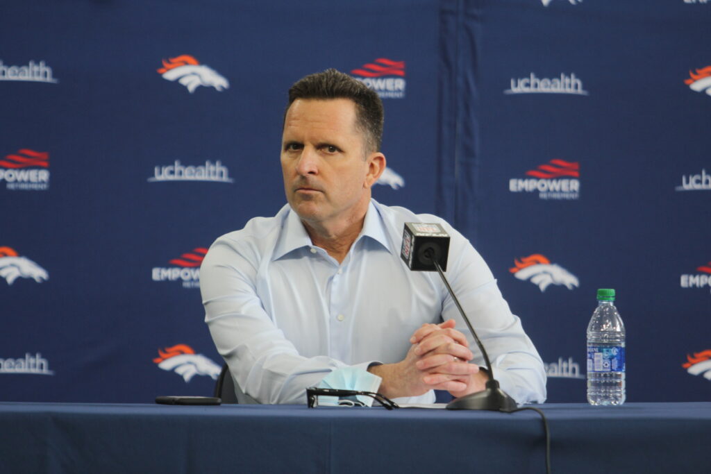 George Paton addresses his controversial comments surrounding the quarterback position
