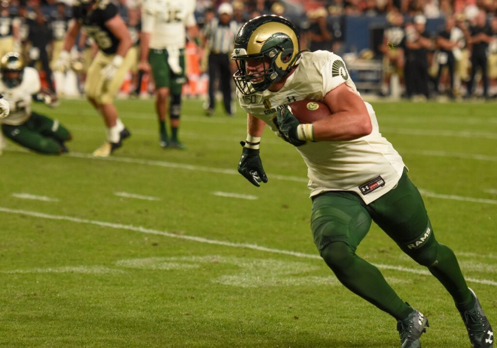 Trey McBride is pleased with CSU’s start in training camp, a higher standard of accountability under Steve Addazio