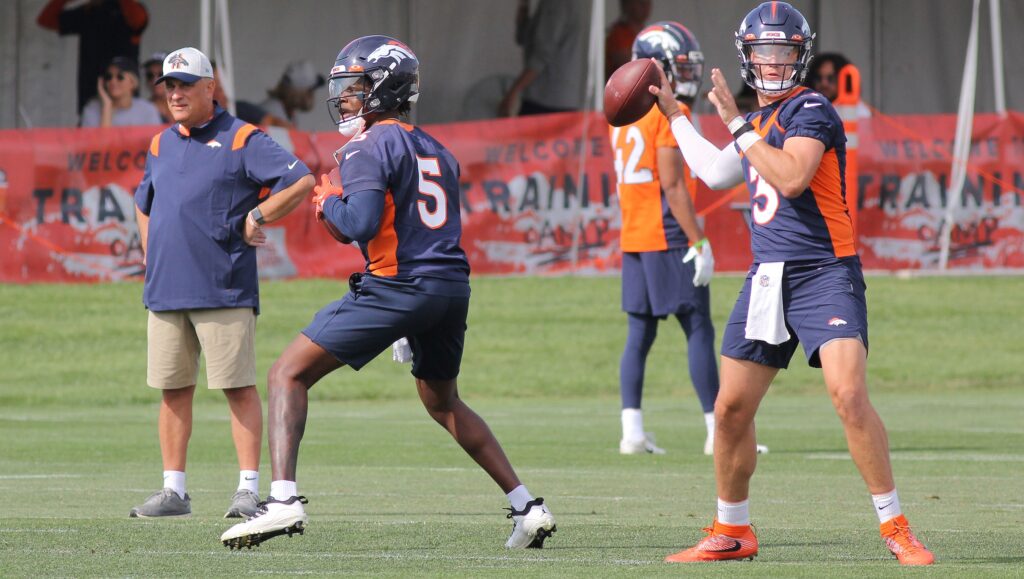 Denver Broncos Training Camp Takeaways: A regular-season-like practice, and could there be a QB decision after Seattle?