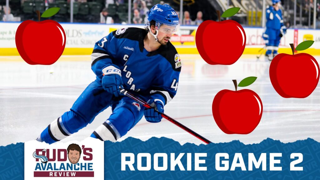 Avalanche Review Rookie Game 2: Alex “Four Apples” Newhook