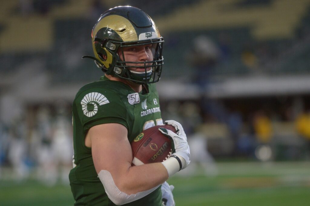 Trey McBride honored by Senior Bowl after yet another 100 yard performance