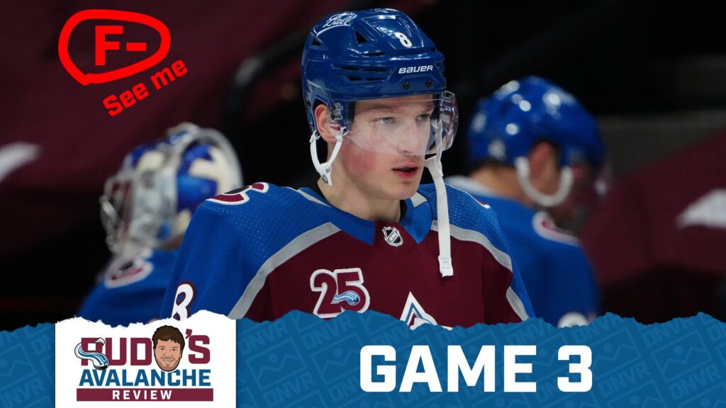 Avalanche Review Game 3: Cale Makar’s worst