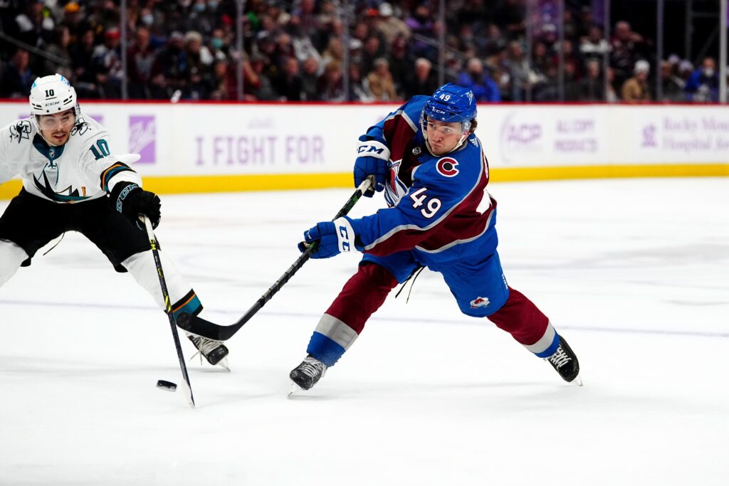 Sam Girard shook the noise and spearheaded another Avalanche blowout