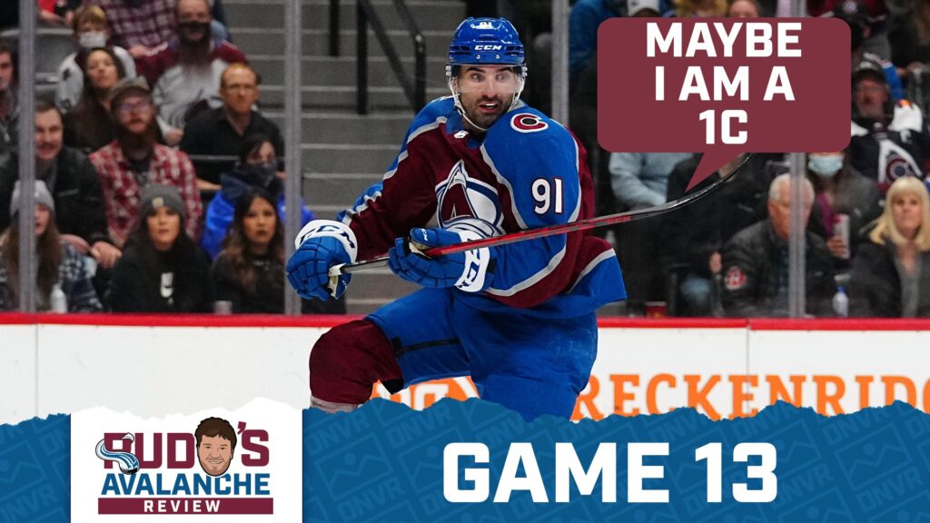 Avalanche Review Game 13: Nazem “Fat Back” Kadri