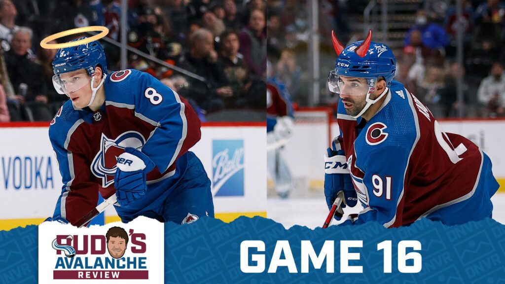 Avalanche Review Game 16: Alpha Makar and Omega Kadri