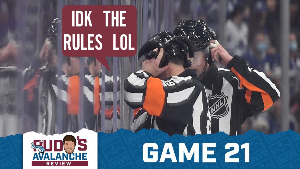 Avalanche Review Game 21: Newhook, nonsense, no defense,