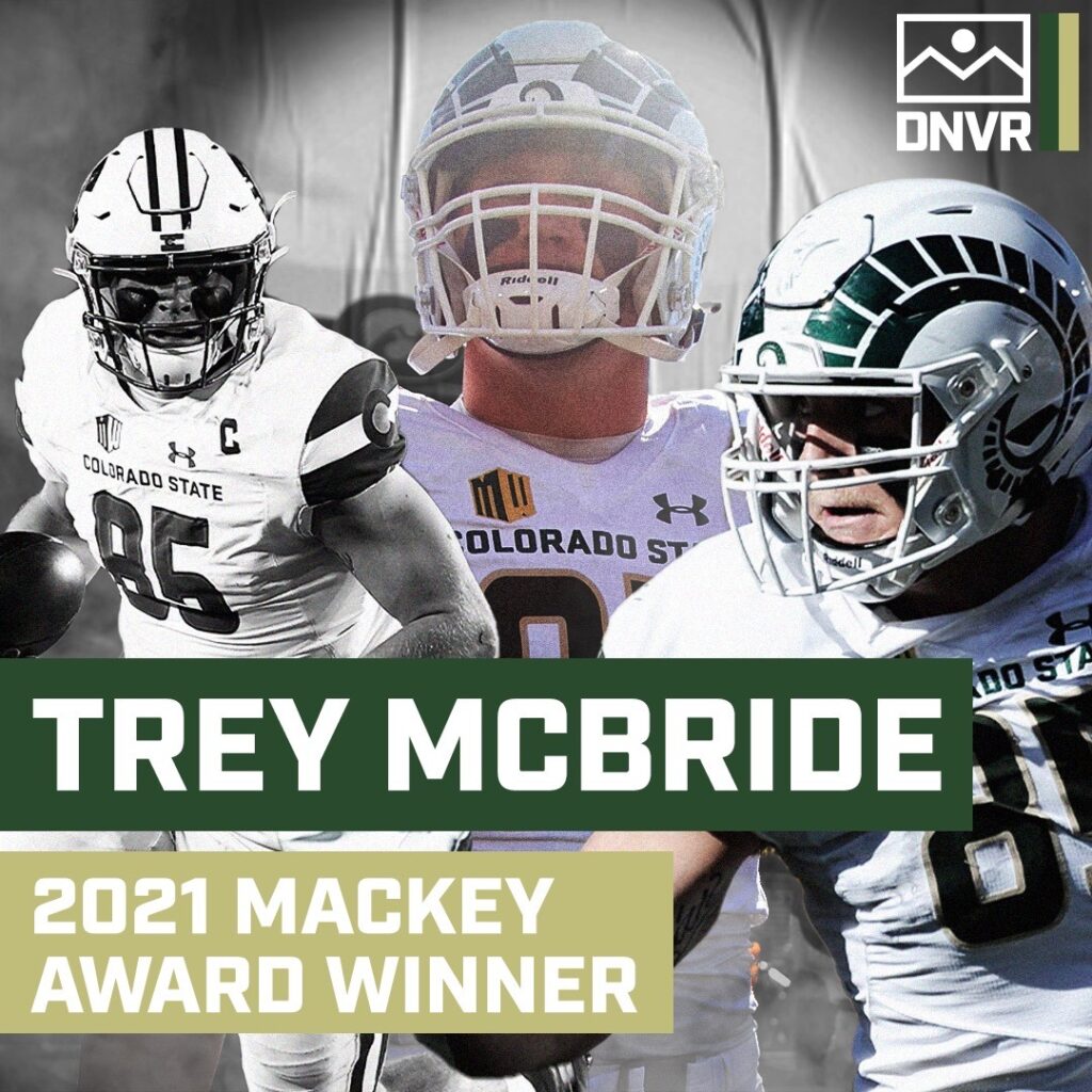 Trey McBride wins the 2021 Mackey Award
