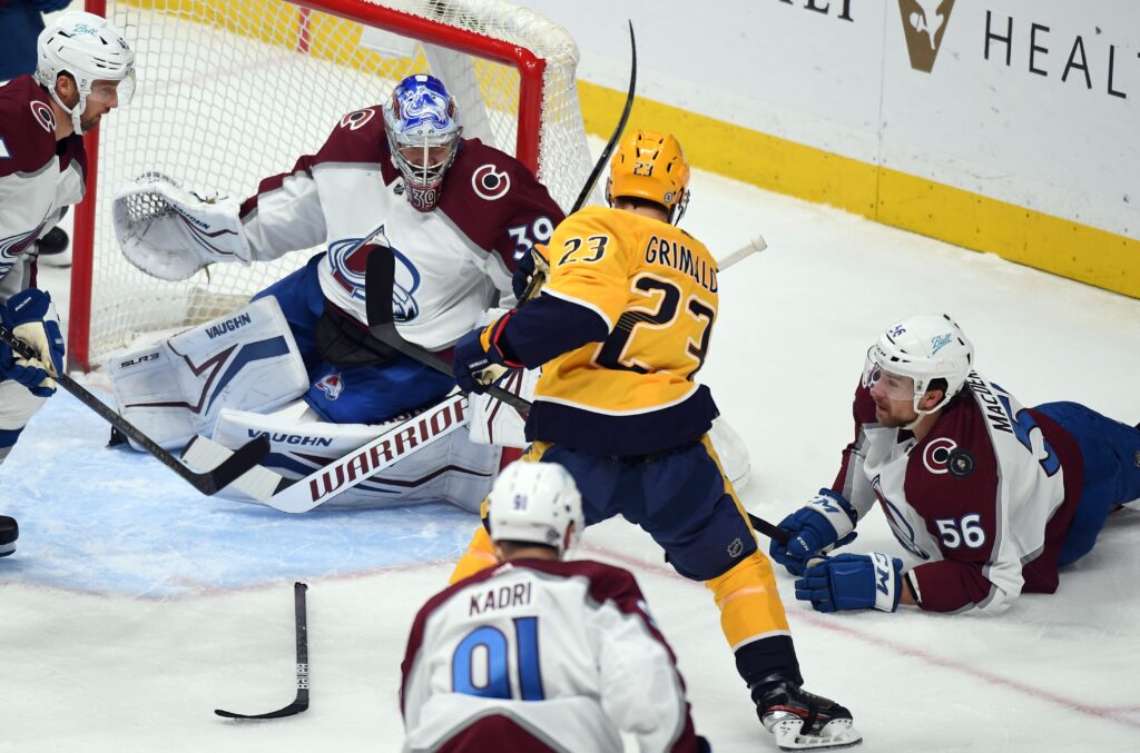 Avalanche winning streak ends in COVID-riddled fiasco in Nashville