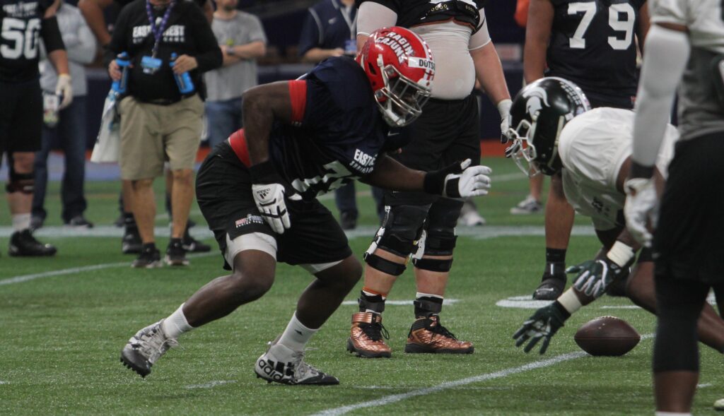 These players showed draft potential in Shrine Bowl practices