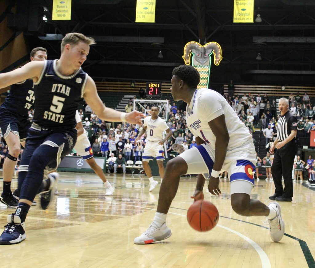 The Ram killer strikes again — Sam Merrill goes off in another impressive showing at Moby Arena