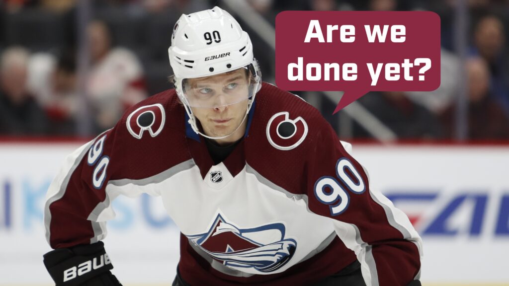 Avalanche Review Game 65: Avs 2, Red Wings 1, forgettable W