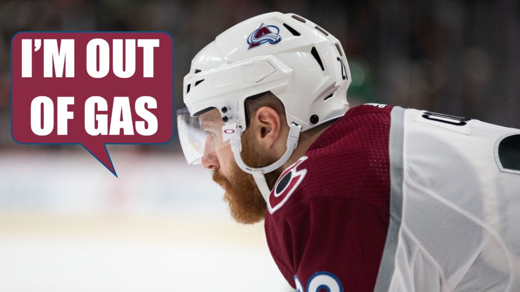 Avalanche Review Game 67: Canucks 6, Avs 3, running on empty