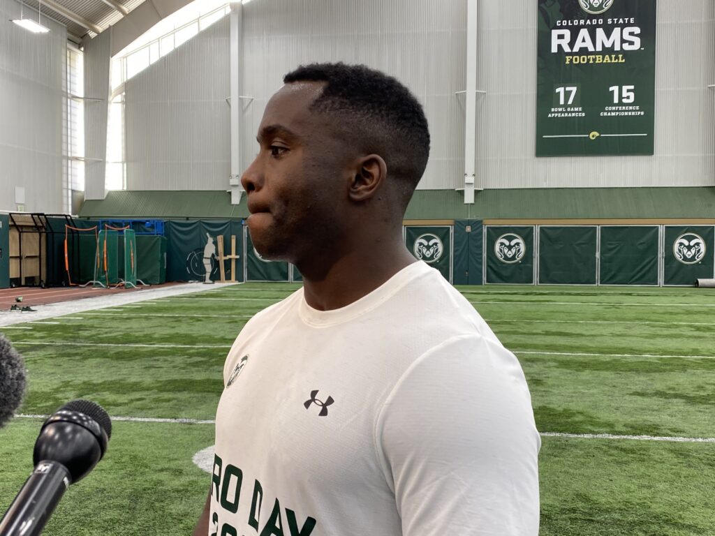 How a player with zero career snaps stole the show at CSU’s Pro Day