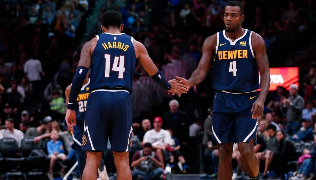 Which current Nuggets players will not be on the roster to start next season?