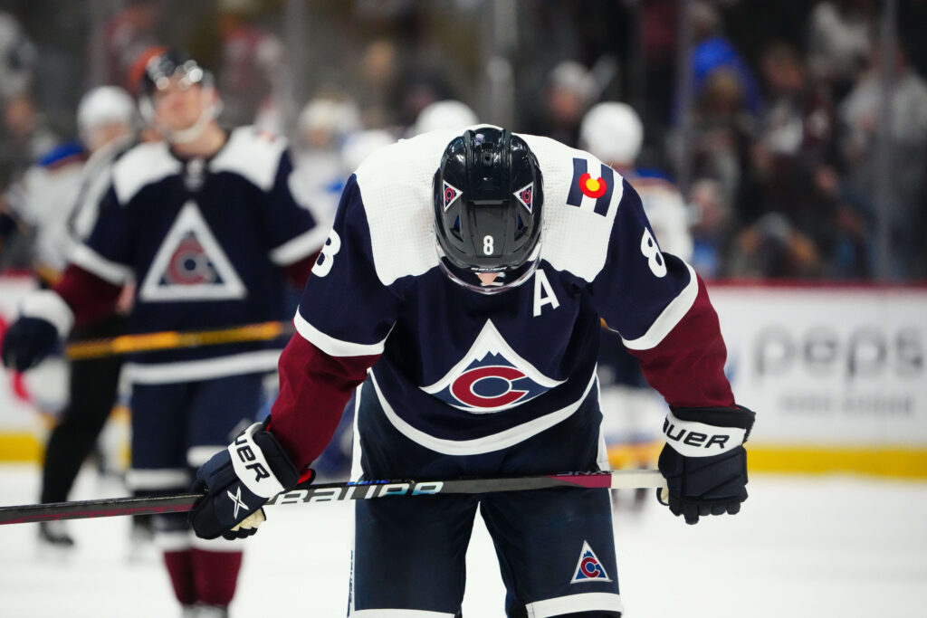 Depth struggles as Avs drop last home game ahead of east-coast swing