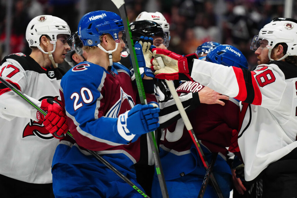 Avs fall 7-5 to New Jersey Devils in Lars Eller’s debut