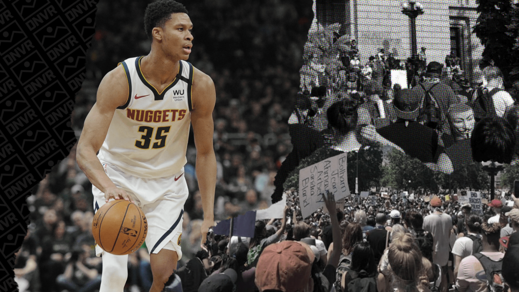 PJ Dozier opens up about attending Denver’s George Floyd protests