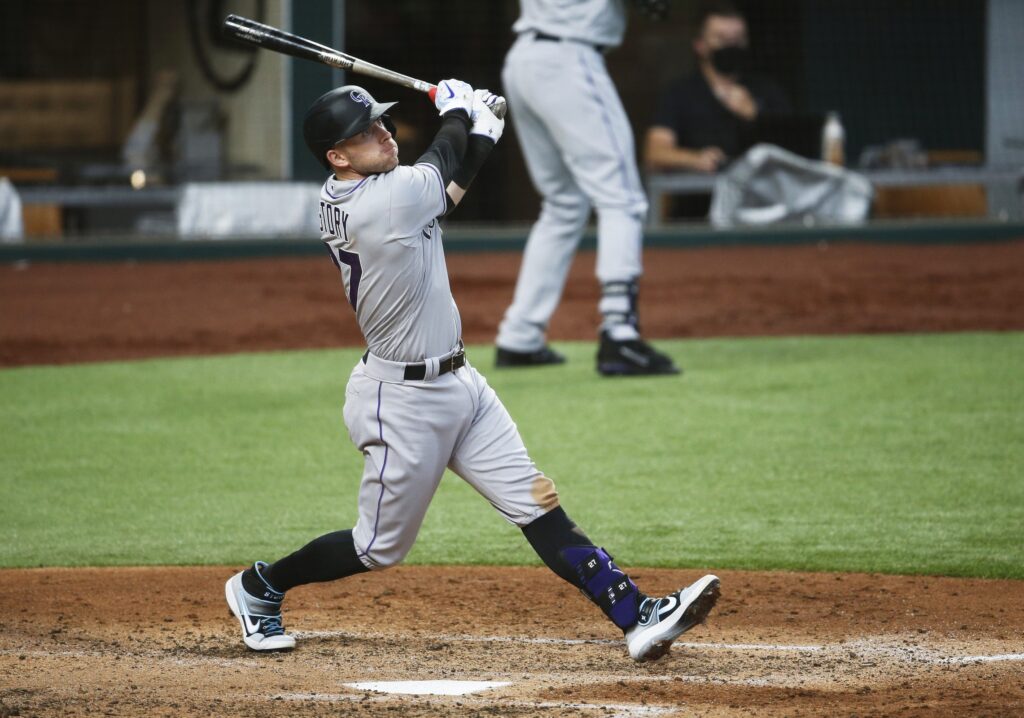 Story homers twice, Freeland pitches nice and Rockies roll over Rangers, 5-2