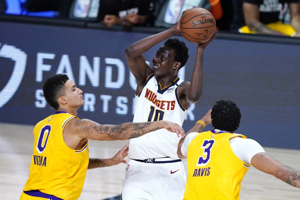 DNVR Player Grades: younger core steps up in loss to Lakers