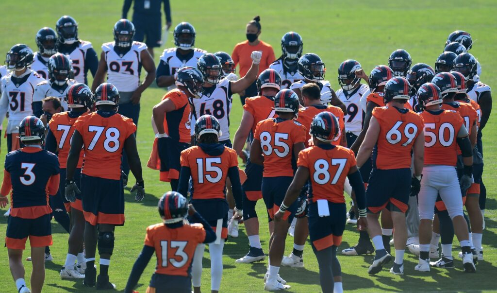 Two surprise players are “in the hunt” to start on Denver’s offensive line